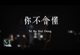 Joysaaaa Ni Bu Hui Dong 你不會懂 Lyrics 歌词 Pinyin English Translation 動態歌詞