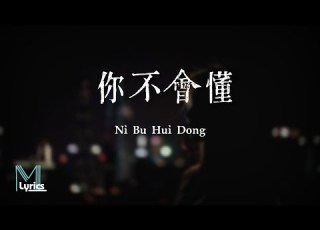 Joysaaaa Ni Bu Hui Dong 你不會懂 Lyrics 歌词 Pinyin English Translation 動態歌詞