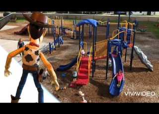 TOY STORY 3 IN REAL LIFE Woody Leaves Clip Official Disney UK