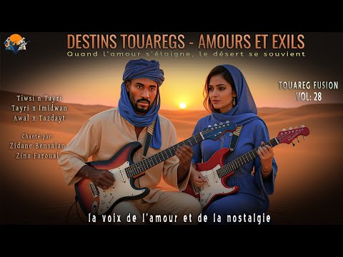 Touareg Fusion Vol 28 موسيقى الطوارق Destins Touaregs Amours Et Exils