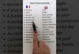 Basic French To English