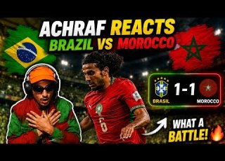  ACHRAF SABIRI REACTION Vs THE GUYS WENT CRAZY ON THE LIVE STREAM