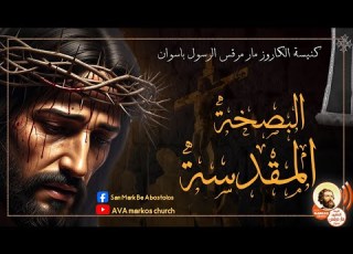 ليلة الاربعاء من البصخه المقدسه بكنيسة مار مرقس بأسوان ٢٠٢٦ ٤ ٦ م الموافق ٢٨ برمهات ١٧٤٢ش