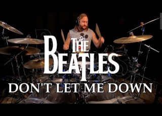  The Beatles Don T Let Me Down Drum Cover