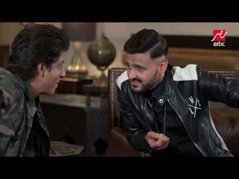 A Comedy Sketch By Ramez Galal Impersonating An Indian Scene With Amitabh Bachchan In Front Of Th