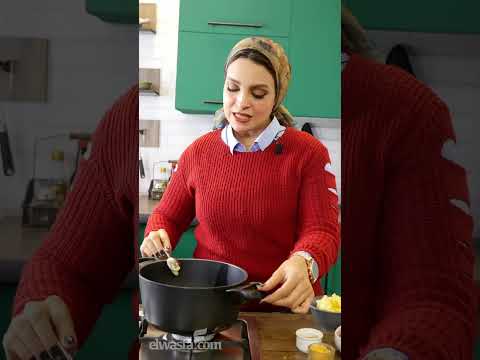 ملوخية ناشفة بكل اسرارها