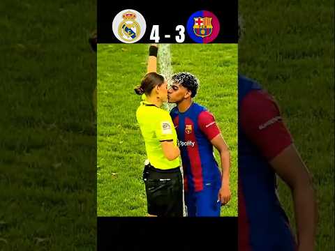 Real Madrid Vs Barcelona Vinicius Jr Amazing Skills Vs Lamine Yamal Champions League