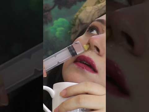 الطريقه الصحيحه الوحيدة لتنظيف الأنف والتخلص من البلغم المتراكم أقوى طريقه لأذابة البلغم في الحلق