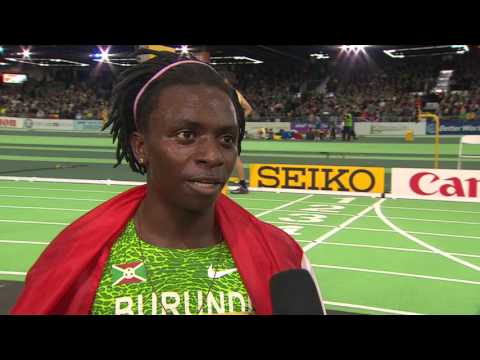 IAAF WIC Portland 2016 Francine NIYONSABA BDI 800m Women Final GOLD