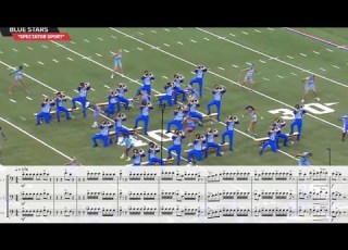 Blue Stars 2025 Baritone Feature Transcription