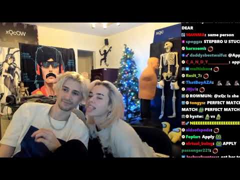 Xqc And Nyyxxii Brother And Sister Share A Kiss