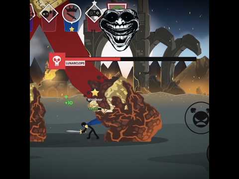 26646 DAMAGE GENERAL XIPHOS Vs BOSS LUNARCLOPS Edit Trollface Stickwarsaga Stickwarlegacy