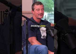  BEAR GRYLLS DRANK HIS OWN URINE