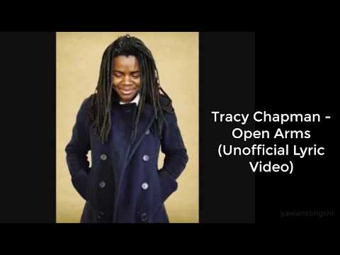 Tracy Chapman Open Arms Lyric Video