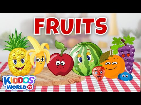 Fruits And Vegetables Names Learn Fruits And Vegetables English Vocabulary
