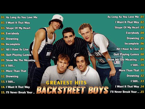 Best Of Backstreet Boys Backstreet Boys Greatest Hits Full Album Of All Time Backstreet Boy Playlist