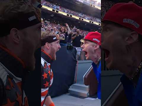 Logan Paul Brings Machine Gun Kelly To Summerslam