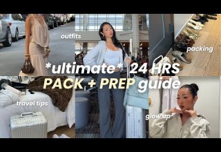 Ultimate PACK PREP Guide For Vacation Travel Essentials Glow Up Packing Tips More