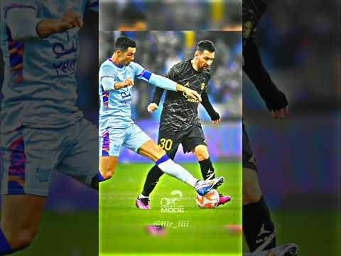 شاهد لقطة مراوغة كريستيانو رونالدو ضد ميسي Dribbling Cristiano Ronaldo Against Messi 2023 4K