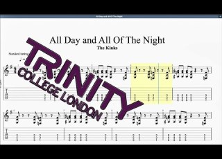  All Day And All Of The Night 2012 Syllabus Trinity Grade 3 Guitar