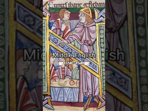 Evolution Of The English Language