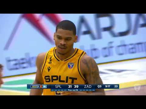 AdmiralBet ABA League 2025 26 Highlights Play Out Round 6 Split Zadar 27 3 2026
