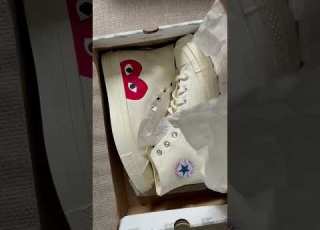 Comme Des Garçons Play X Converse Chuck 70 Unboxing Sneakerhead Sneakers Cdg Cdgplay Converse