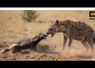 حين يصبح الدفاع حياة غرير العسل وسط أخطر مفترسات البرية Wildlife HoneyBadger NatureDocumenty Viral