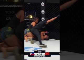 Meng Bo STOPS Jenelyn Olsim In 24 SECONDS In The Opening Bout Of ONE 164