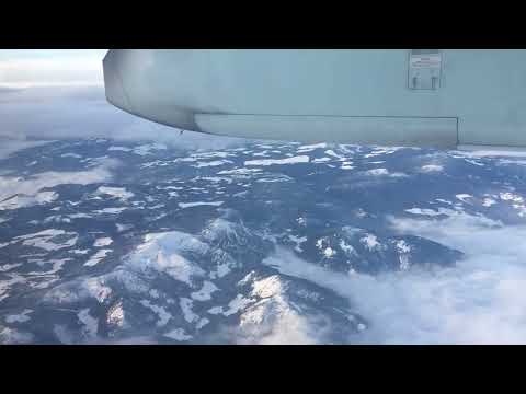 Air Canada Express Q400 Landing At Cranbrook YXC