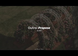  Outro Propose BTS English Lyric Video