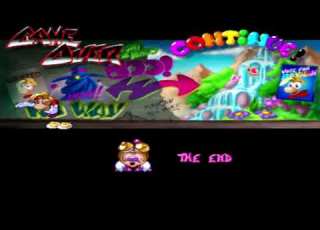  Rayman PS1 Game Over