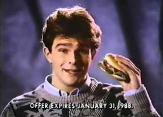  Wendy S Quarter Pound Singles 1988 TV Commercial