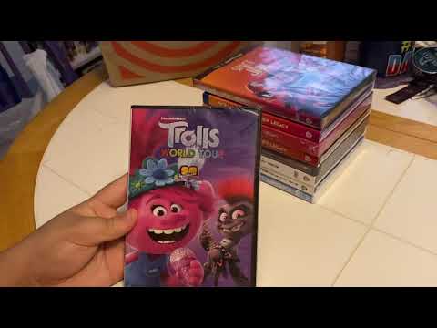Trolls World Tour DVD Reissue Unboxing