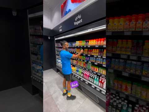 سوبر ماركت بدون موظفين