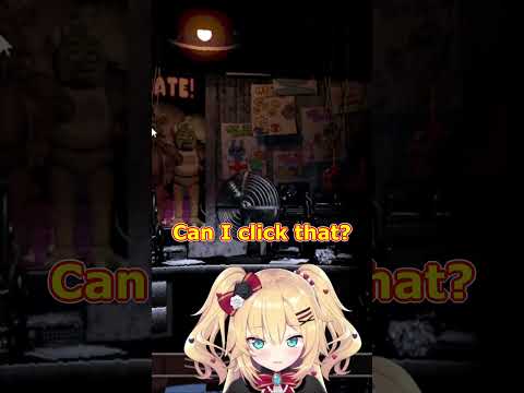 Chat Tells Haachama To Click On Freddy S Nose FNAF Hololive Shorts