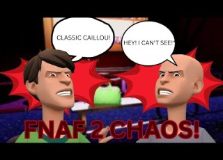  Classic Caillou Misbehaves At The FNAF 2 Movie Grounded S1 E10