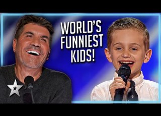 World S FUNNIEST Kids On Got Talent