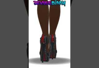 MMD DL X5 Gothic Heels For MMDers LINK IN DESCRIPTION By Devious Bunny