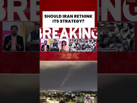 Iran War News Israel Iran War What Is Iran S Strategy Shorts Iranisraelwar