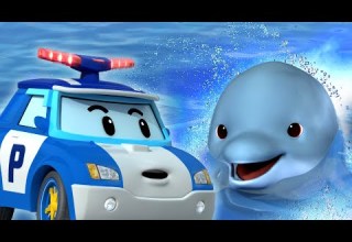 My Animal Friends POLI 2 Hour Compilation Protect The Dolphins Safety Episodes Robocar POLI TV 
