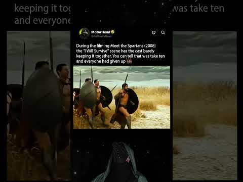 During The Filming Meet The Spartans 2008 The Actors Couldn T Hold Because