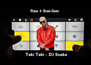 DJ Snake Taki Taki Walkband Piano Drum Cover By SB GALAXY