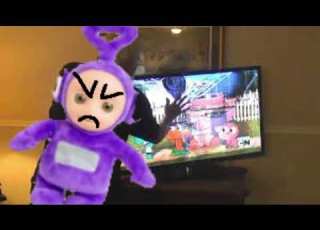 ANGRY GRANDPA SMASHES HDTV Teletubbies AI Dub