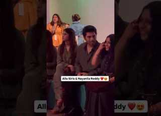 Allu Siris Nayanila Reddy First Appearance After Their Wedding At LFW For Anamika Khanna Show