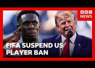  US Player Reinstated For World Cup After Trump Calls Fifa BBC News