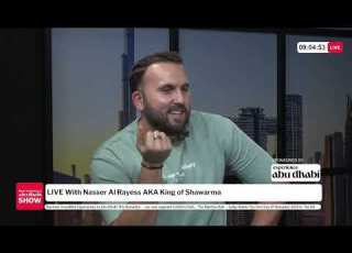 Shawarma King Nasser Al Rayess Talking Nicknames Gaza