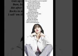 Lalisa Rap Lyrics Lisa Lyrics Blackpink Lalisa