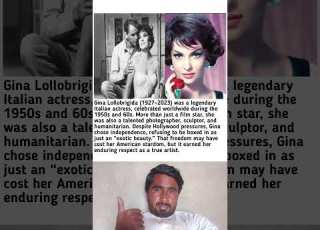 Gina Lollobrigida Legendary Italian Actress In Hollywood 1927 2023