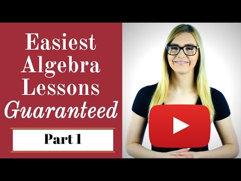 Algebra Basic Algebra Lessons For Beginners Dummies P1 Pass Any Math Test Easily
